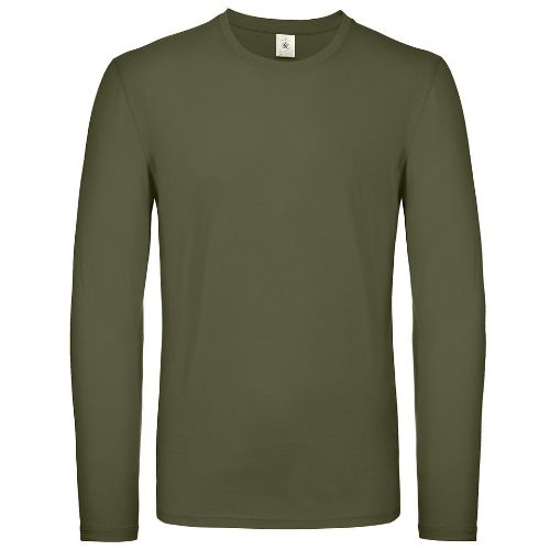 B & C Collection B&C #E150 Long Sleeve Urban Khaki